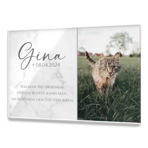 CHRISCK design Premium Tier Grabstein aus edlem Hochglanz Acrylglas | 100% witterungsbeständig Grabplatten mit Foto Bild UV Druck 30x20 cm Gedenktafel für Haustiere Hunde Hund Katze CHRISCK design Premium Tier Grabstein aus edlem Hochglanz Acrylglas | 100% witterungsbeständig Grabplatten mit Foto Bild UV Druck 30x20 cm Gedenktafel für Haustiere Hunde Hund Katze von CHRISCK design