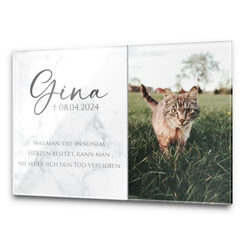 CHRISCK design Premium Tier Grabstein aus edlem Hochglanz Acrylglas | 100% witterungsbeständig Grabplatten mit Foto Bild UV Druck 30x20 cm Gedenktafel für Haustiere Hunde Hund Katze CHRISCK design Premium Tier Grabstein aus edlem Hochglanz Acrylglas | 100% witterungsbeständig Grabplatten mit Foto Bild UV Druck 30x20 cm Gedenktafel für Haustiere Hunde Hund Katze von CHRISCK design