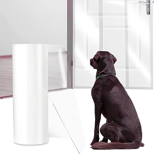 CHUANGSEED Transparentes Anti-Kratz-Klebeband, für Katzen, Sofa, Türschutz, für Möbel, Tür, Wand, Teppich, Arbeitsplatten, kratzfest, transparent (21 cm x 5 m) CHUANGSEED Transparentes Anti-Kratz-Klebeband, für Katzen, Sofa, Türschutz, für Möbel, Tür, Wand, Teppich, Arbeitsplatten, kratzfest, transparent (21 cm x 5 m) von CHUANGSEED
