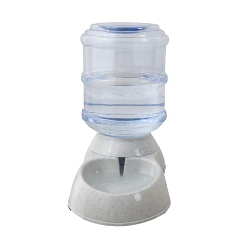 Automatischer Haustier-Wasserspender – 1 Gallone Schwerkraft-Fed Waterer mit rutschfester Unterseite für Hunde und Katzen Automatischer Haustier-Wasserspender – 1 Gallone Schwerkraft-Fed Waterer mit rutschfester Unterseite für Hunde und Katzen von CHUANYGU