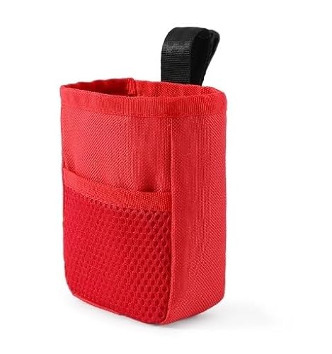 CHUANYGU Leckerli-Tasche für kleine Hunde zum Training – tragbare Haustierfuttertasche mit Dichtung, strapazierfähiges Oxford-Material, freihändig für Spaziergänge im Freien und Beweglichkeit (rot) CHUANYGU Leckerli-Tasche für kleine Hunde zum Training – tragbare Haustierfuttertasche mit Dichtung, strapazierfähiges Oxford-Material, freihändig für Spaziergänge im Freien und Beweglichkeit (rot) von CHUANYGU