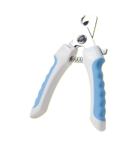 CHUANYGU Professioneller Haustier-Nagelknipser für Hunde und Katzen, scharfer Edelstahl-Trimmer mit Sicherheitsschutz und ergonomischen, rutschfesten Griffen, Blau, Größe M CHUANYGU Professioneller Haustier-Nagelknipser für Hunde und Katzen, scharfer Edelstahl-Trimmer mit Sicherheitsschutz und ergonomischen, rutschfesten Griffen, Blau, Größe M von CHUANYGU