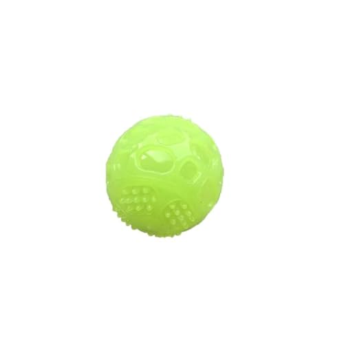 CHUANYGU Quietschender Hundeball, leuchtet im Dunkeln, 6,6 cm, TPR-Kauspielzeug für Welpen, kleine, mittelgroße Hunde, langlebig, springender Haustierball für drinnen und draußen CHUANYGU Quietschender Hundeball, leuchtet im Dunkeln, 6,6 cm, TPR-Kauspielzeug für Welpen, kleine, mittelgroße Hunde, langlebig, springender Haustierball für drinnen und draußen von CHUANYGU