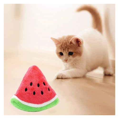CHUANYGU Wassermelonen-Plüsch-Hundespielzeug mit Quietscher – kauresistentes interaktives Haustierspielzeug für kleine und große Hunde – lustiges Tauziehen Spielaktivität CHUANYGU Wassermelonen-Plüsch-Hundespielzeug mit Quietscher – kauresistentes interaktives Haustierspielzeug für kleine und große Hunde – lustiges Tauziehen Spielaktivität von CHUANYGU