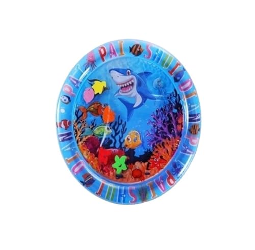 CHUANYGU Wassersensorische Kühlmatte für Katzen – langlebige berührungsaktivierte PVC-Haustiermatte, faltbare Indoor-Spielunterlage für gelangweilte Katzen, Sommer-Kühlentlastung (Trompete) von CHUANYGU