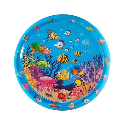 CHUANYGU Wassersensorische Spielmatte für Katzen und Hunde – verdicktes PVC-Haustier-Kühlkissen für drinnen und draußen – anwendbar für kleine Haustiere zum Faulenzen, Schlafen und Spielen (A) von CHUANYGU