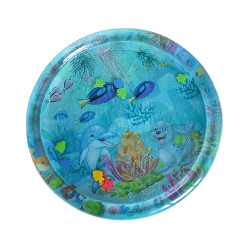 CHUANYGU Wassersensorische Spielmatte für Katzen und Hunde – verdicktes PVC-Haustier-Kühlkissen für drinnen und draußen – anwendbar für kleine Haustiere zum Faulenzen, Schlafen und Spielen (D) von CHUANYGU