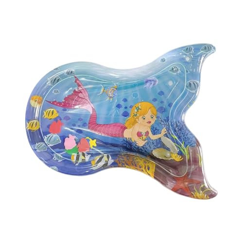 CHUANYGU Wassersensorische Spielmatte für Katzen und Hunde – verdicktes PVC-Haustier-Kühlkissen für drinnen und draußen – anwendbar für kleine Haustiere zum Faulenzen, Schlafen und Spielen (F) von CHUANYGU