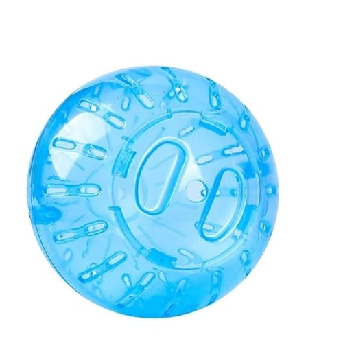Gymnastikball für Kleintiere, leises Laufrad für Zwerghamster, Rennmäuse und andere kleine Haustiere, 9,9 cm, Blau Gymnastikball für Kleintiere, leises Laufrad für Zwerghamster, Rennmäuse und andere kleine Haustiere, 9,9 cm, Blau von CHUANYGU