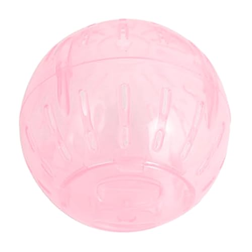Gymnastikball für Kleintiere, leises Laufrad für Zwerghamster, Rennmäuse und andere kleine Haustiere, 9,9 cm, Rosa Gymnastikball für Kleintiere, leises Laufrad für Zwerghamster, Rennmäuse und andere kleine Haustiere, 9,9 cm, Rosa von CHUANYGU