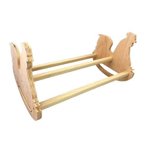 Hühnerstall aus Naturholz für Hühner, Küken und ausgewachsene Vögel, stabiles Wurstspielzeug für Geflügelstall von CHUANYGU