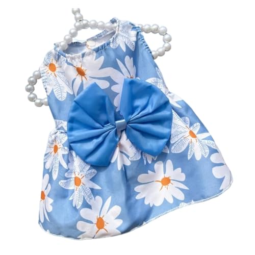 Hunde-Smoking-Shirt, formelles Welpenhochzeitskostüm, Fliege, Haustieranzug für männliche Hunde, Outfits für Hochzeit, Geburtstag, Party, Kleidung (Blau, XS) von CHUANYGU