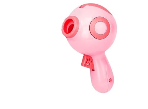Interaktiver Leckerli-Starter, langsamer Futterspender für Training und Spielen, Snack-Spender für kleine, mittelgroße und große Hunde (Rosa) von CHUANYGU