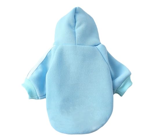 Katzen-Kapuzenjacke – Ganzjahres-Polyester-Haustierbekleidung für kleine Katzen und Hunde mit verstellbarer Passform in mehreren Farben und Größen (XS-XXL) (XL) von CHUANYGU