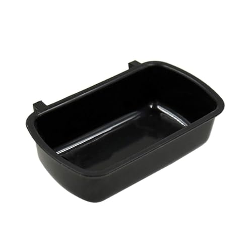 Kleiner Futternapf für Haustiere mit Haken – Futter- und Wassernapf für Vögel, Hamster, Kaninchen, robuster Kunststoffkäfig montierbarer Behälter in Schwarz Kleiner Futternapf für Haustiere mit Haken – Futter- und Wassernapf für Vögel, Hamster, Kaninchen, robuster Kunststoffkäfig montierbarer Behälter in Schwarz von CHUANYGU