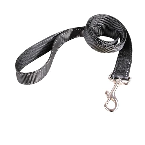 Hundegeschirr, Leine, kein Ziehen, Hundegeschirre, Weste, Outdoor-Gehgurt, Leine, Geschirr for kleine, mittelgroße und große Hunde, Schäferhundeweste (Color : Black 2.5X125CM, Size : L) von CHUNING