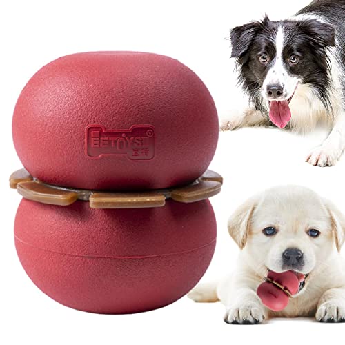 CHUYE Welpenzahnspielzeug,Interaktives Spielzeug zur Bereicherung von Hunden - Bissfestes Beißspielzeug, IQ-Hundeleckerbällchen, Haustier-Kauspielzeug für kleine und große Hunde von CHUYE