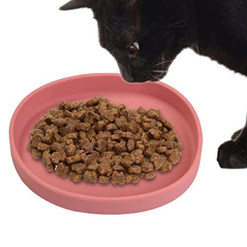 Katzenfutternapf | Kleiner Futternapf für Katzen - Auslaufsicherer Futternapf für Katzen, rutschfest, für den Innen- und Außenbereich, 300 ml Chuye von CHUYE