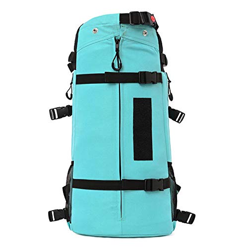 CHYIR Hundetrager-Rucksack, verstellbare Haustier-Reisetasche, Easy-Fit für kleine, mittelgroße Hunde für Reisen, Wandern, Outdoor-Einsatz (grün) von CHYIR