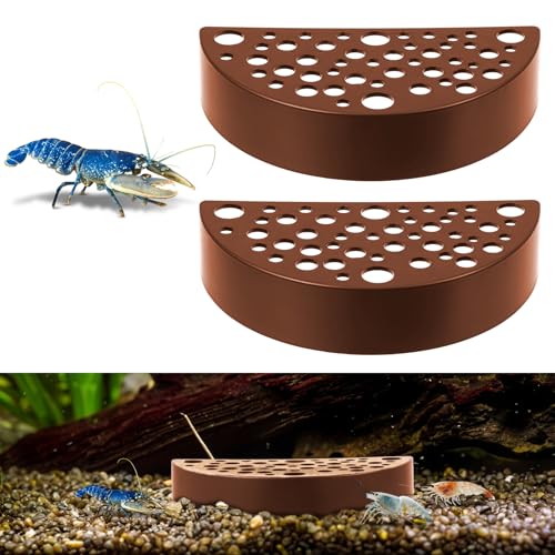 Garnelenversteck für Garnelenschutz und verbesserte Aquarium-Dekoration, langlebig und einfach zu installieren, Garnelenversteck für Aquarium-Zubehör, Schwarz, 2 Stück Garnelenversteck für Garnelenschutz und verbesserte Aquarium-Dekoration, langlebig und einfach zu installieren, Garnelenversteck für Aquarium-Zubehör, Schwarz, 2 Stück von CIATBYYJ