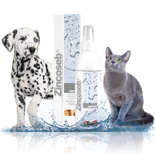 Zincoseb Spray 200ml für Hunde und Katzen mit Seborrhoe von Livisto von ICF