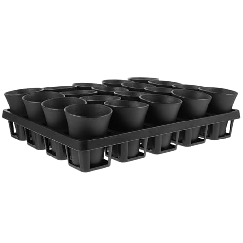 CIMAXIC Sukkulenten Pflanzer Kindergarten Töpfe 20 Loch Topf Tablett Wiederverwendbare Pflanzung Container für Garten CIMAXIC Sukkulenten Pflanzer Kindergarten Töpfe 20 Loch Topf Tablett Wiederverwendbare Pflanzung Container für Garten von CIMAXIC