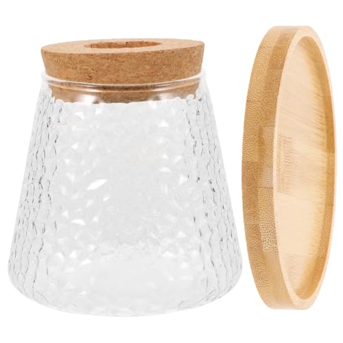 CIMAXIC 1 Satz Hydrokultur-Pflanzenutensilien Ratte Dekoration verflechten Flasche Vase blumenständer Present Ideas pflanzenständer Links klarer Glashalter Grüne Pflanzenbehälter hölzern von CIMAXIC