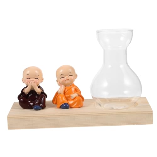 CIMAXIC 1 Satz Hydroponische Vase Vasen Mit Wachsend Anlage Wandgarten Drinnen Wissenschaft Wohnkultur Vermehrungsterrarien Tischausbreitungsstation Ausbreitung Vase Pflanzenterrarium Glas von CIMAXIC