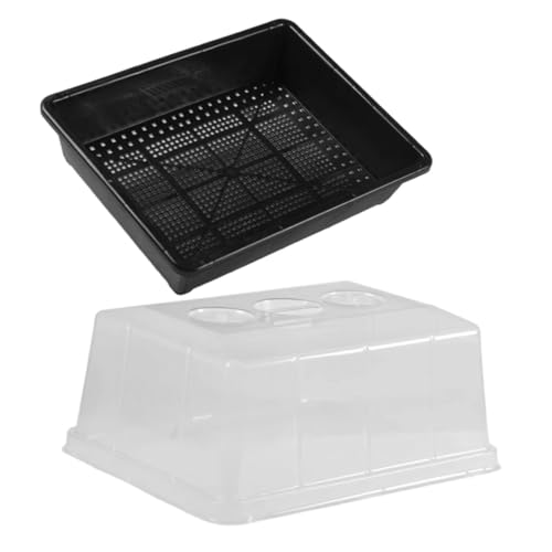 CIMAXIC 1 Satz Pflanzenschale Pflanzenkeimungskits Anlasser Pflanzensamen Tabletts Grassamenmatte keimsprossen Box Gartenarbeit gewechshaus pflanzenanzucht Keimplatte Saatschale Plastik CIMAXIC 1 Satz Pflanzenschale Pflanzenkeimungskits Anlasser Pflanzensamen Tabletts Grassamenmatte keimsprossen Box Gartenarbeit gewechshaus pflanzenanzucht Keimplatte Saatschale Plastik von CIMAXIC