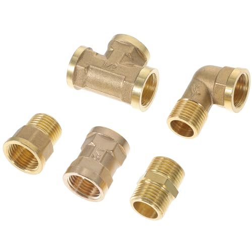 CIMAXIC Gartenschlauchanschluss-Adapter-Set 1/2 Zoll Wasserhahnkupplung Für Gartenbewässerung Und Autowäsche CIMAXIC Gartenschlauchanschluss-Adapter-Set 1/2 Zoll Wasserhahnkupplung Für Gartenbewässerung Und Autowäsche von CIMAXIC