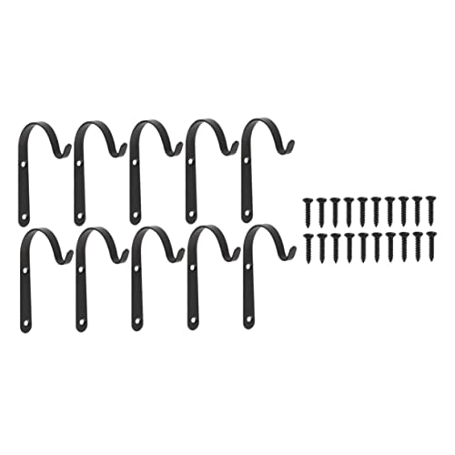 CIMAXIC Hängende Pflanzenhalterung Wandlaternenhaken Schmiedeeisen Aufhänger Für Zuhause Vogelhäuschen Für Den Außenbereich Erosionsbeständiger Blumentopfhalter CIMAXIC Hängende Pflanzenhalterung Wandlaternenhaken Schmiedeeisen Aufhänger Für Zuhause Vogelhäuschen Für Den Außenbereich Erosionsbeständiger Blumentopfhalter von CIMAXIC