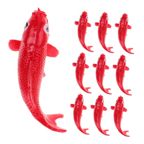 CIMAXIC 10stücke Mini-koi-fischfiguren Aus Harz Authentische Meerestierornamente Kleine Tierstatuen Für Aquarium-Dekoration Handwerksmodelle Für Schreibtisch Und Garten CIMAXIC 10stücke Mini-koi-fischfiguren Aus Harz Authentische Meerestierornamente Kleine Tierstatuen Für Aquarium-Dekoration Handwerksmodelle Für Schreibtisch Und Garten von CIMAXIC