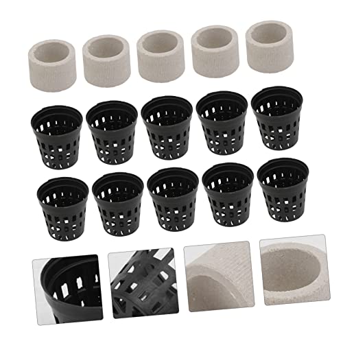 CIMAXIC 15 Stück Teiliges Set Wasserpflanzen Ringe für Aquarien Fixierung und Dekoration mit Großen Atmungsaktiven Ringen und Pflanzbechern für Kleine Fischbecken und Aquarienlandschaften von CIMAXIC