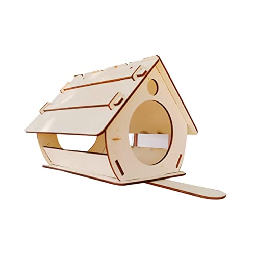 CIMAXIC 1stk Vogelhäuschen Aus Holz Käfig Fänger Automatisch Draußen Vogelfütterer Vogelhäuschen Zum Aufhängen Im Freien Vogelfutterhalter Außen Spender Vogelhäuschen Vogel Khaki CIMAXIC 1stk Vogelhäuschen Aus Holz Käfig Fänger Automatisch Draußen Vogelfütterer Vogelhäuschen Zum Aufhängen Im Freien Vogelfutterhalter Außen Spender Vogelhäuschen Vogel Khaki von CIMAXIC