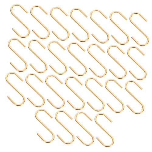 CIMAXIC S-Haken Aus Eisen Haken Zum Aufhängen Von Schmuck Mehrzweckhaken Für Schlüssel Und Geldbörsen Praktische Aufbewahrungslösung Für Zuhause von CIMAXIC