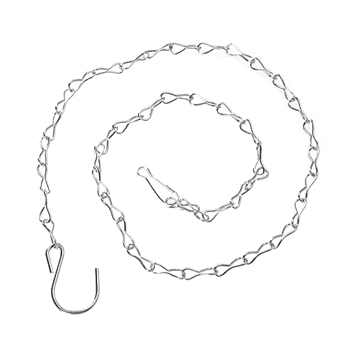 CIMAXIC 2Stücke Hängende Kette Für Pflanzer Und Laternen Witterungsbeständig Für Vogelhäuschen Und Blumenkörbe Zu Installieren Für Innen Und Außenanwendungen CIMAXIC 2Stücke Hängende Kette Für Pflanzer Und Laternen Witterungsbeständig Für Vogelhäuschen Und Blumenkörbe Zu Installieren Für Innen Und Außenanwendungen von CIMAXIC
