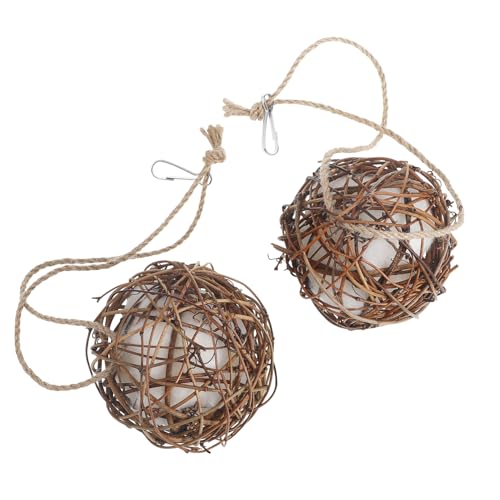 CIMAXIC Vogel Spielzeug Handgemachte Rattan Bälle Für Vögel Sittich Spielzeug Für Käfig Einzigartige Vogel Nisten CIMAXIC Vogel Spielzeug Handgemachte Rattan Bälle Für Vögel Sittich Spielzeug Für Käfig Einzigartige Vogel Nisten von CIMAXIC