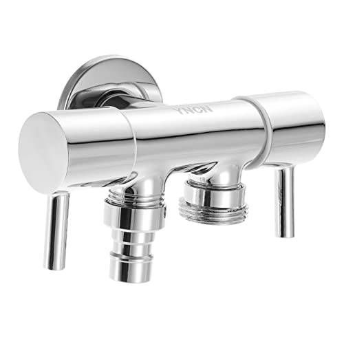 CIMAXIC Duschverteiler 3-Wege-wasserhahnadapter Metall-duschverteilerventil Kupferumsteller Für Die Küche von CIMAXIC