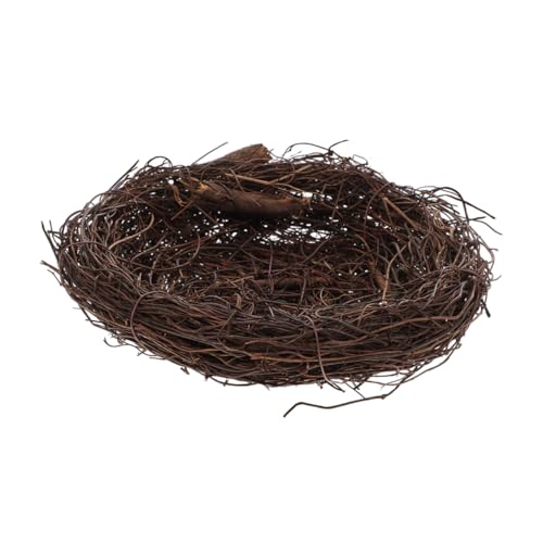 Geflochtenes Rattan-vogelnest Vogelnest-Ornament Für Garten Simulations-vogelnest Für Outdoor Hängendes Rattan-vogelhaus Geflochtenes Rattan-vogelnest Vogelnest-Ornament Für Garten Simulations-vogelnest Für Outdoor Hängendes Rattan-vogelhaus von CIMAXIC