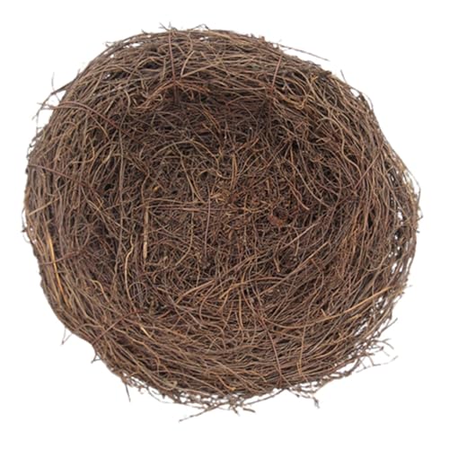 CIMAXIC Vogelbrutnest falsches Vogelnest Vogelverzierung künstliche nestverzierung Vogelnesterdekorationen klein vogelhaus dekoratives Nest- aus Rattan Simulation Vogelnest- CIMAXIC Vogelbrutnest falsches Vogelnest Vogelverzierung künstliche nestverzierung Vogelnesterdekorationen klein vogelhaus dekoratives Nest- aus Rattan Simulation Vogelnest- von CIMAXIC