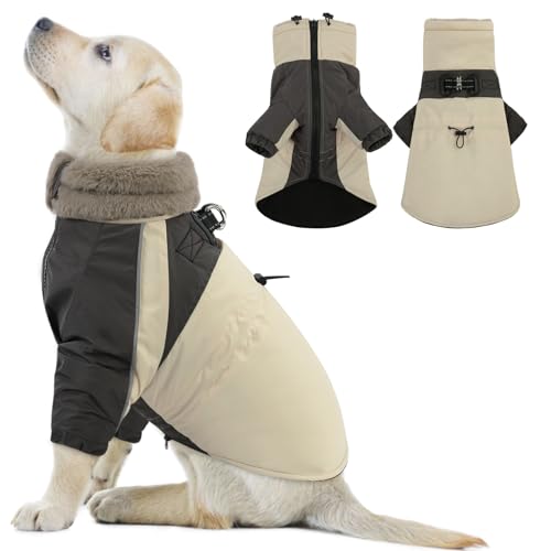 CITÉTOILE Hundemantel Winter, Hundemantel Wasserdicht & Winddichte,Hundemantel mit Geschirr für Kleine Hunde, Mittlere und Grosse Hunde,Reflektierender Hundejacke Hunde mit Bauchschutz CITÉTOILE Hundemantel Winter, Hundemantel Wasserdicht & Winddichte,Hundemantel mit Geschirr für Kleine Hunde, Mittlere und Grosse Hunde,Reflektierender Hundejacke Hunde mit Bauchschutz von CITÉTOILE