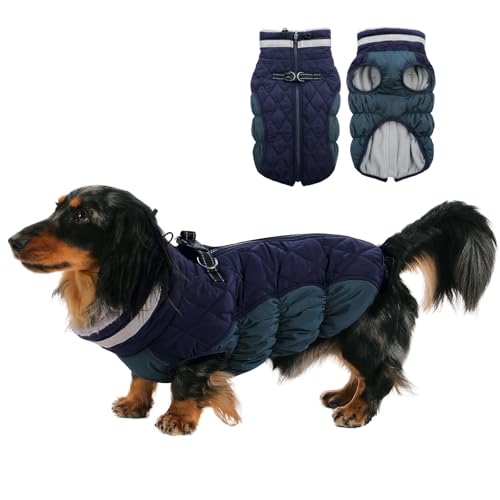 CITÉTOILE Hundemantel Winter,Hundemantel Grosse Hunde,Hundejacke mit Geschirr, Wasserdicht Wintermantel Hund mit Fleece Gefütterte,Warme Hundeweste mit Reflektierend für Kaltes Wetter CITÉTOILE Hundemantel Winter,Hundemantel Grosse Hunde,Hundejacke mit Geschirr, Wasserdicht Wintermantel Hund mit Fleece Gefütterte,Warme Hundeweste mit Reflektierend für Kaltes Wetter von CITÉTOILE