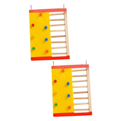 CIYODO 2stücke Holz-Hamster-kletterleiter Spielzeug rutschfeste Treppe Für Kleintiere Für Hamster Meerschweinchen Und Mehr Fördert Bewegung Und Spielspaß Im Käfig CIYODO 2stücke Holz-Hamster-kletterleiter Spielzeug rutschfeste Treppe Für Kleintiere Für Hamster Meerschweinchen Und Mehr Fördert Bewegung Und Spielspaß Im Käfig von CIYODO