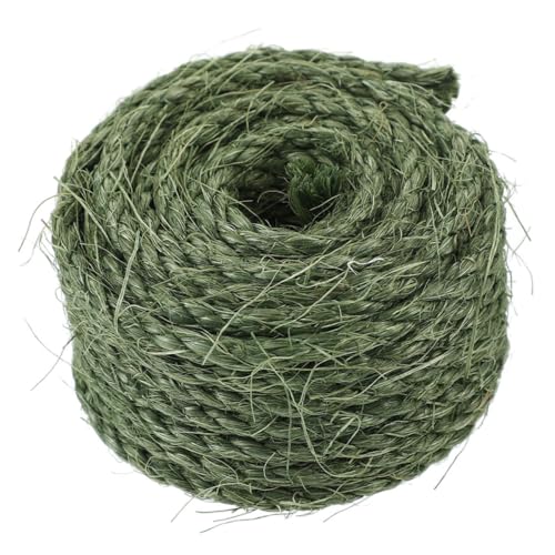 CIYODO 1 Rolle Katzenkratzbaum Sisalseil Hanfseil Multifunktions Katzenkratzbaumseil Zuschneidbares Kratzseil DIY Katzenkratzbaumseil DIY Katzenkratzbaumseil Katzenbedarf Dunkelgrün CIYODO 1 Rolle Katzenkratzbaum Sisalseil Hanfseil Multifunktions Katzenkratzbaumseil Zuschneidbares Kratzseil DIY Katzenkratzbaumseil DIY Katzenkratzbaumseil Katzenbedarf Dunkelgrün von CIYODO