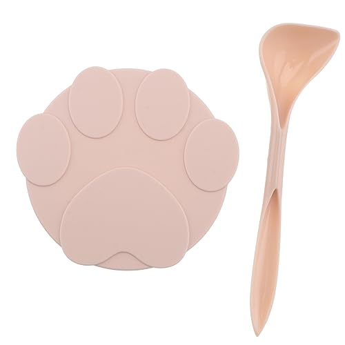 CIYODO 1 Satz Dosendeckel Für Haustierkatzen Tülle Scoop Katzendosendeckel Katze Kann Löffeln Hunde Behandeln Taschen Dose Für Tiernahrung Hundelöffel Für Hundefutter Korb Kieselgel Rosa von CIYODO