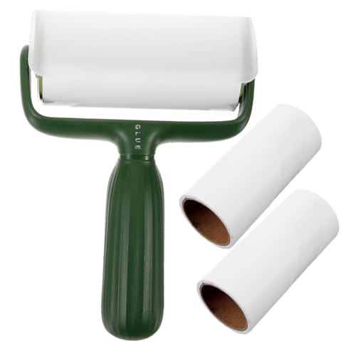 CIYODO 1 Satz Haarentfernungsgerät Fusselrollen für Tierhaare Entferner Fusselrolle für Tierhaare Kleberolle für Kleidung Multifunktions-Tierhaarrolle Papier Green von CIYODO