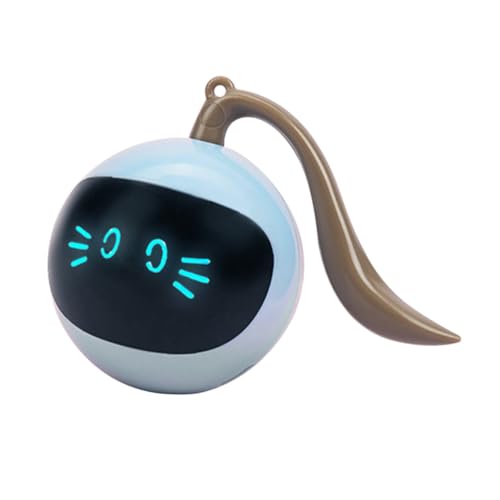CIYODO 1 Satz Kätzchen interaktiver Ball Katzenball- neckender Ball Interaktives Katzenspielzeug zur Haustierjagd Katzen-Teaser- Plastik Blue CIYODO 1 Satz Kätzchen interaktiver Ball Katzenball- neckender Ball Interaktives Katzenspielzeug zur Haustierjagd Katzen-Teaser- Plastik Blue von CIYODO