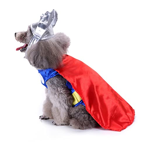 CIYODO Lustiges Haustier-halloweenkostüm – Hundekleid Mit Hut – Hunde-Cosplay-Party-Outfit – M CIYODO Lustiges Haustier-halloweenkostüm – Hundekleid Mit Hut – Hunde-Cosplay-Party-Outfit – M von CIYODO