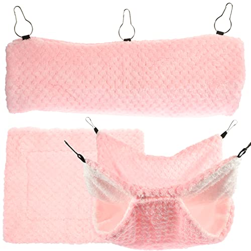 CIYODO 1 Satz Layer Haustier Hängematte mit Schlafmatte und Tunnel Warmes Lustiges für Kleine Wie Chinchillas und Meerschweinchen für Gemütliche Ruhezeiten CIYODO 1 Satz Layer Haustier Hängematte mit Schlafmatte und Tunnel Warmes Lustiges für Kleine Wie Chinchillas und Meerschweinchen für Gemütliche Ruhezeiten von CIYODO