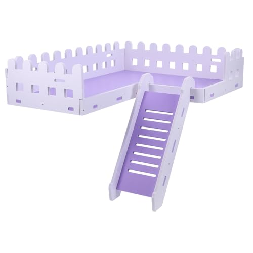 CIYODO 1 Satz Meerschweinchen-Labyrinth Planet Käfig Unterlage krabbelndes Krabbenbaby Träger Spaß Hamsterzubehör Plattform für Meerschweinchen Hamsterspielplattform Kletterplattform PVC von CIYODO